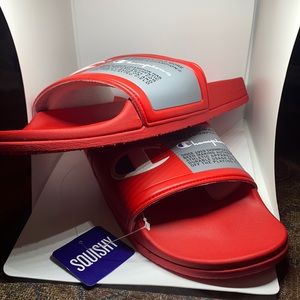 Brand New Red Champion Sandals
